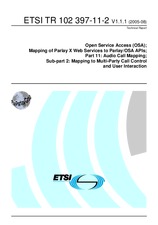 ETSI TR 102397-11-2-V1.1.1 30.8.2005