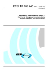 Náhled ETSI TR 102445-V1.1.1 30.9.2006