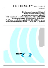 ETSI TR 102475-V1.1.1 12.7.2006