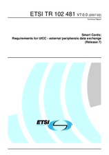 Náhled ETSI TR 102481-V7.0.0 1.2.2007
