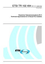 ETSI TR 102494-V1.1.1 9.6.2005