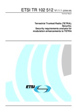 ETSI TR 102512-V1.1.1 7.8.2006