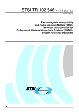 ETSI TR 102546-V1.1.1 16.2.2007
