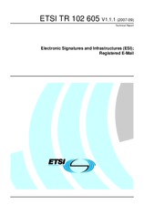 ETSI TR 102605-V1.1.1 18.9.2007