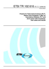 ETSI TR 102616-V1.1.1 13.3.2008