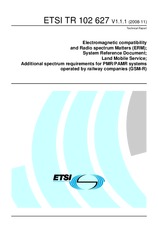 ETSI TR 102627-V1.1.1 18.11.2008