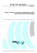Náhled ETSI TR 102629-V1.1.1 26.11.2009