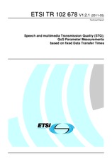 ETSI TR 102678-V1.2.1 13.5.2011