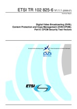 ETSI TR 102825-6-V1.1.1 3.7.2008