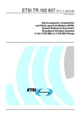 ETSI TR 102837-V1.1.1 16.8.2010