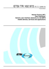 ETSI TR 102972-V1.1.1 23.10.2009