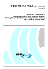 ETSI TR 103000-1-V1.1.2 10.6.2003