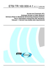 ETSI TR 103000-4-1-V1.1.1 25.6.2003