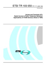 Náhled ETSI TR 103050-V1.1.1 10.8.2001