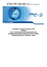 ETSI TR 103061-4-V1.1.1 8.11.2012