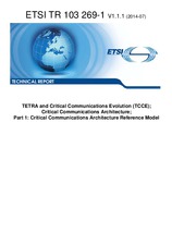 ETSI TR 103269-1-V1.1.1 3.7.2014