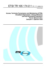 ETSI TR 105174-2-1-V1.1.1 8.10.2009