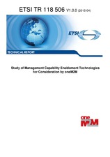 Norma ETSI TR 118506-V1.0.0 10.4.2015 náhled
