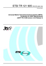 ETSI TR 121905-V4.2.0 31.3.2001