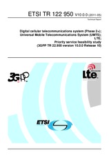 ETSI TR 122950-V10.0.0 19.5.2011