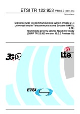 ETSI TR 122953-V10.0.0 19.5.2011