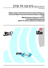 ETSI TR 122973-V8.0.0 19.1.2009