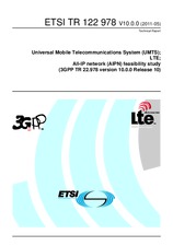 ETSI TR 122978-V10.0.0 19.5.2011