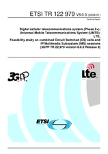 ETSI TR 122979-V8.0.0 19.1.2009