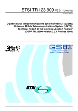 ETSI TR 123909-V3.0.1 3.8.2001