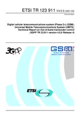 ETSI TR 123911-V4.0.0 31.3.2001