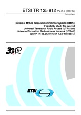 ETSI TR 125912-V7.2.0 30.6.2007