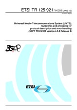 ETSI TR 125921-V4.5.0 31.12.2002