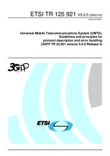 ETSI TR 125921-V5.0.0 31.3.2002