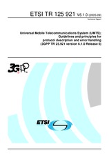 ETSI TR 125921-V6.1.0 30.9.2005
