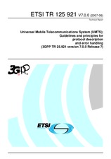 ETSI TR 125921-V7.0.0 30.6.2007