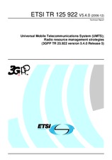 ETSI TR 125922-V5.4.0 31.12.2006