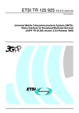 Norma ETSI TR 125925-V3.2.0 30.9.2000 náhled