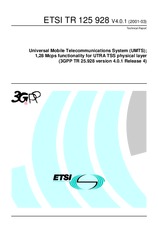 ETSI TR 125928-V4.0.1 31.3.2001