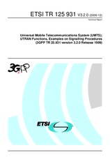 Norma ETSI TR 125931-V3.2.0 31.12.2000 náhled