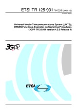 Norma ETSI TR 125931-V4.2.0 31.12.2001 náhled
