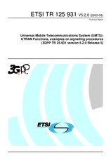 ETSI TR 125931-V5.2.0 30.6.2005