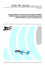 ETSI TR 125931-V10.1.0 11.7.2011