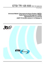 Norma ETSI TR 125935-V4.1.0 31.3.2002 náhled