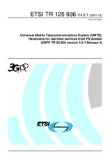 Norma ETSI TR 125936-V4.0.1 31.12.2001 náhled