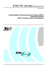 Norma ETSI TR 125943-V4.0.0 26.7.2001 náhled