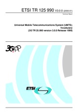 Norma ETSI TR 125990-V3.0.0 28.1.2000 náhled