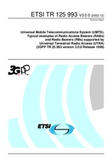 Norma ETSI TR 125993-V3.0.0 31.12.2002 náhled