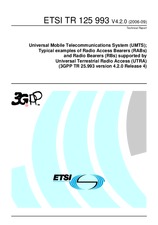 Norma ETSI TR 125993-V4.2.0 30.9.2006 náhled
