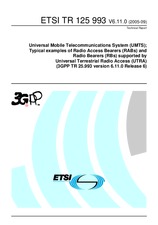 ETSI TR 125993-V6.11.0 30.9.2005