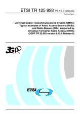 ETSI TR 125993-V6.15.0 30.9.2006